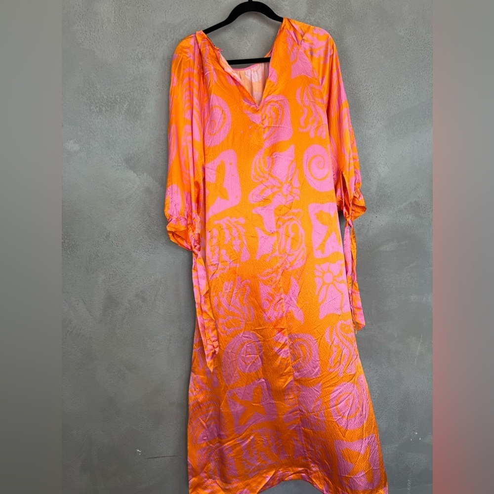 Rodebjer Wava Dress - kaftan dress 100% silk - Picture 14 of 16